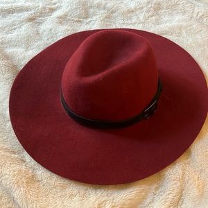 Floppy wool hat